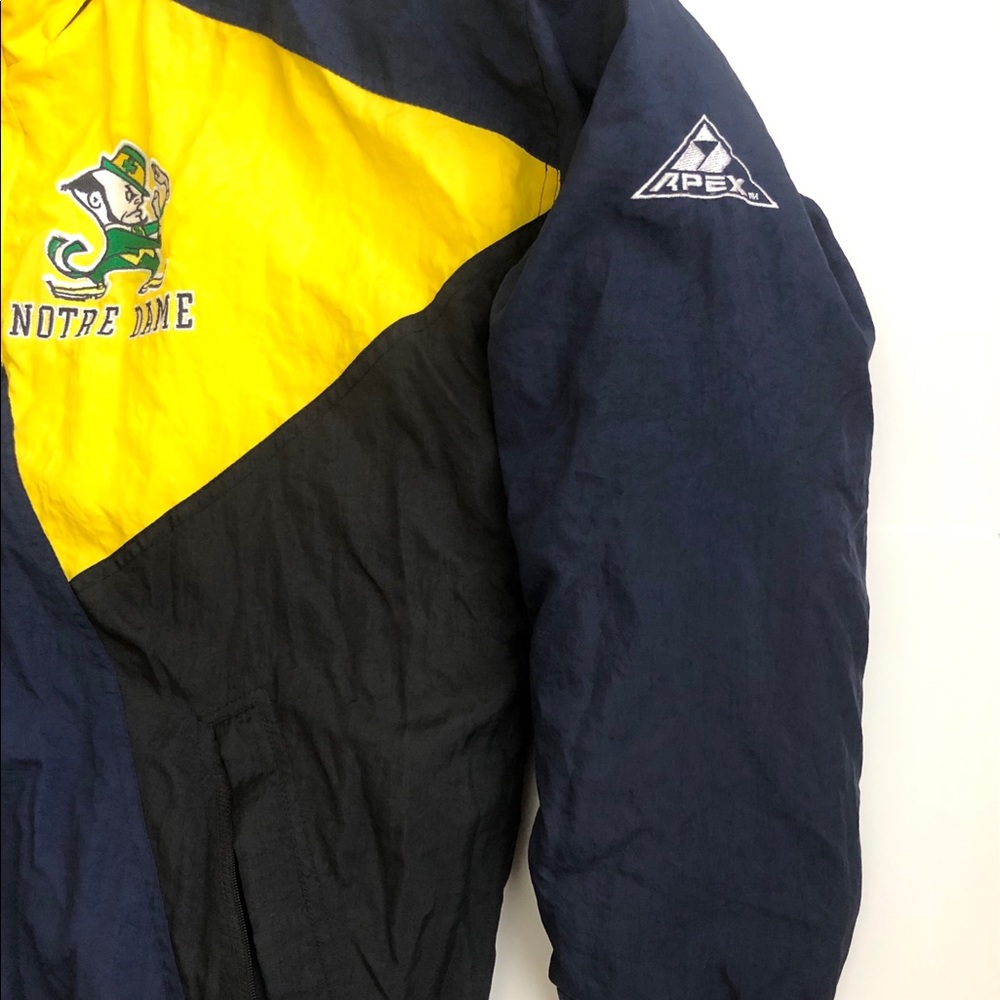 Vintage Apex One Norte Dame Fighting Irish Coat - Picture 5 of 8
